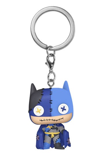 DC Patchwork Pop! Vinyl Keychains 4 cm Batman Display (12)