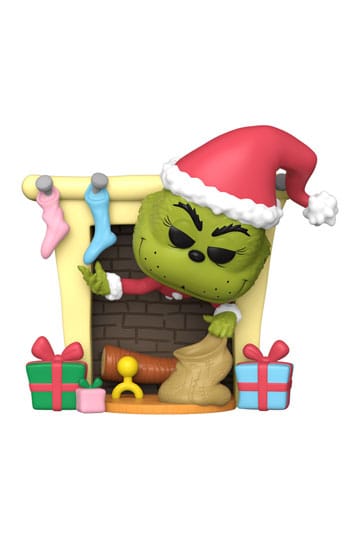 Il pop di Grinch! Figura in vinile deluxe Grinch con borsa 9 cm