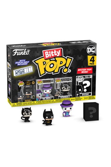 Batman 85 -årsjubileum Bitty Pop! Vinyl Figur 4-pack Batman 2,5 cm