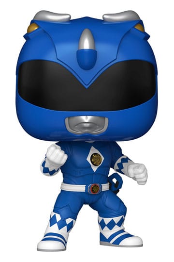 Mighty Morphin Power Rangers: The Movie Pop! Filmer vinylfigurer blå ranger 9 cm