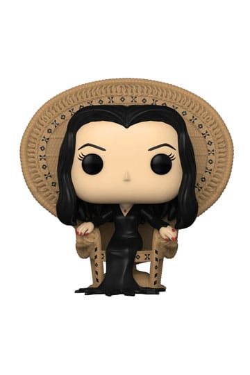 Addams Family Pop! Deluxe Vinyl Figure Morticia i stol 10 cm