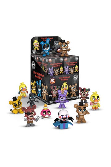 Five Night's at Freddy Mini Figures FNAF (10y Anniversary) 5 cm Display (12)