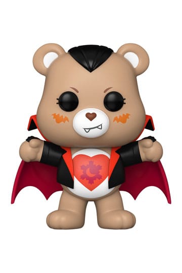 Care Bears x Universal Monster Pop! Vinylfigur zartes Herzbär als Dracula 9 cm