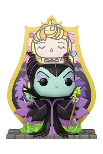Disney Pop! Deluxe Vinylfigur Maleficent (Glas) 9 cm