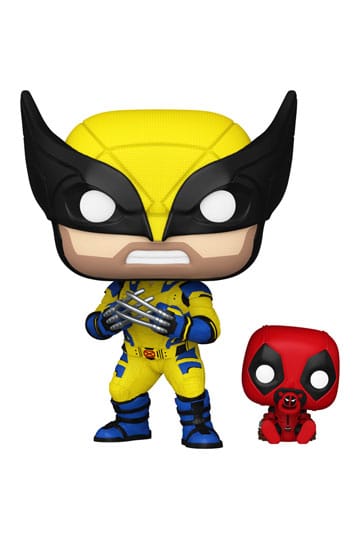 Deadpool 3 Pop & Buddy! Figura de vinilo Wolverine con Babypool 9 cm