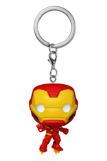 Marvel Pop! Vinyl Keychains 4 cm Nye klassikere - Iron Man Display (12)