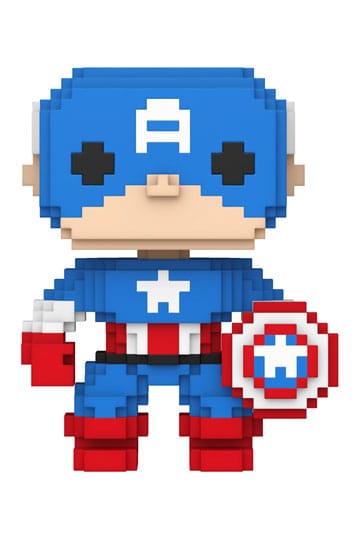 Marvel POP! 8-Bit Vinyl Figure Captain America 9 cm