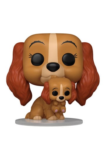 Lady i Tramp Pop! Disney vinil figura dama w/štene 9 cm