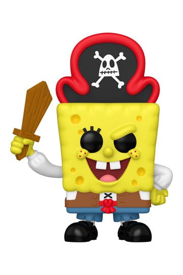 SpongeBob SquarePants POP! Figura in vinile SquarePants (Pirata) 9 cm