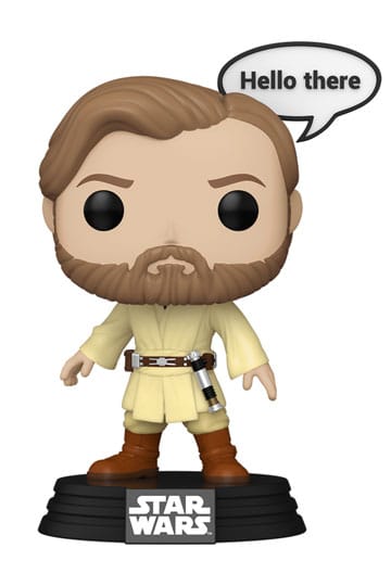 Star Wars: Sayings POP! Plus Movies Vinyl Figure Obi-Wan Kenobi 9 cm