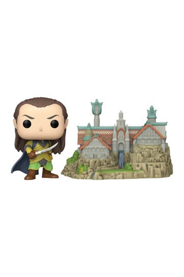 Gospodar prstenova POP! Gradska vinilna figura Elrond & Rivendell 9 cm