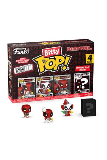 Deadpool Bitty POP! Vinyl Figure 4-Pack BBQ Master 2,5 cm