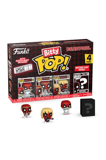 Deadpool Bitty Pop! Vinyl Figura da 4 pacchetti di pigiama 2,5 cm