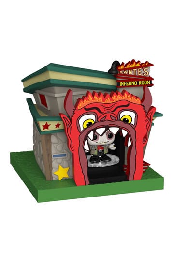 Beetlejuice Bitty POP! Towns Vinylfigur Beetlejuice und Dantes Inferno Room