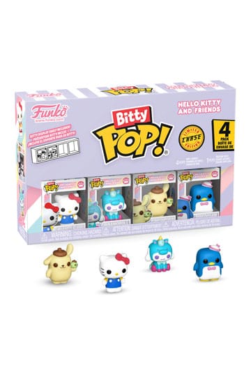 Hello Kitty and Friends Bitty POP! Vinyl Figure 4-Pack Series 1 2 cm