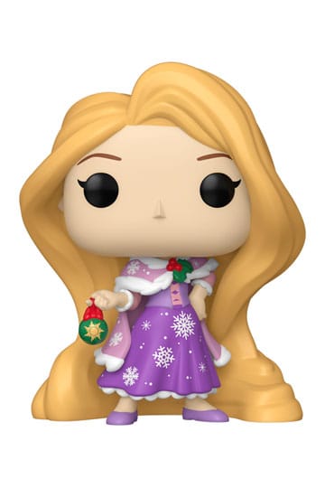 Disney Princess Pop! Vinyl Figur Holiday Rapunzel 9 cm