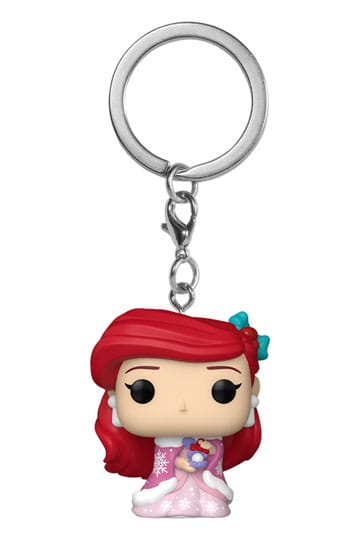 Disney Prenses Pop! Vinil anahtarlıklar 4 cm tatil ariel ekran (12)