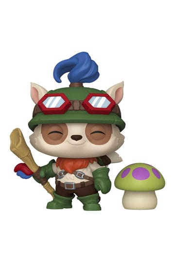 League of Legends POP!&Buddy Spil Vinyl Figur Teemo m/Shroom 9 cm
