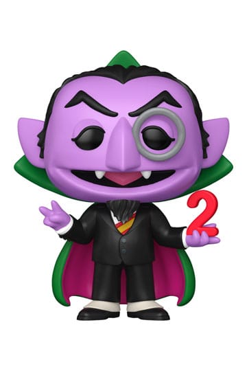 Sesamgatan POP! TV Vinylfigur The Count 9 cm