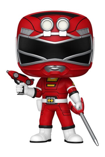 Power Rangers Generations (Tommy) Pop! Films Vinyl Figures Turbo - Red Ranger 9 cm