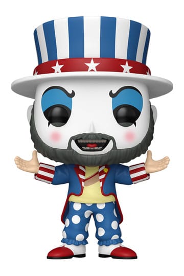 House of 1000 Corpses POP! Pluss Vinyl Figur Capt Spaulding 9 cm