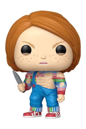 Chucky POP! Figura TV in vinile Buff Chucky Esclusiva 9 cm