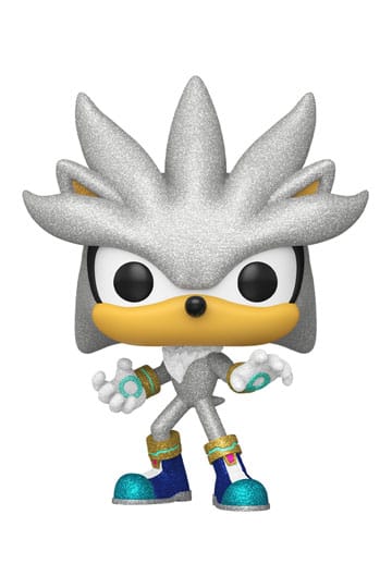 Sonic The Hedgehog Pop! Igre vinil figura srebrna jež (fl) 9 cm