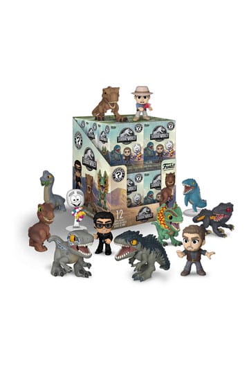 Jurassic World Mini Figures P&W 5 cm Display (12)
