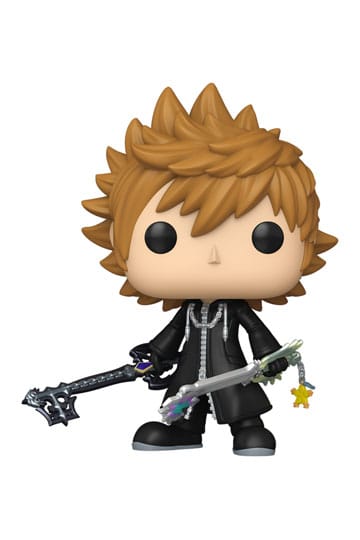 Kingdom Hearts POP! Spil Vinyl Figur Roxas m/Nøgleblade 9 cm