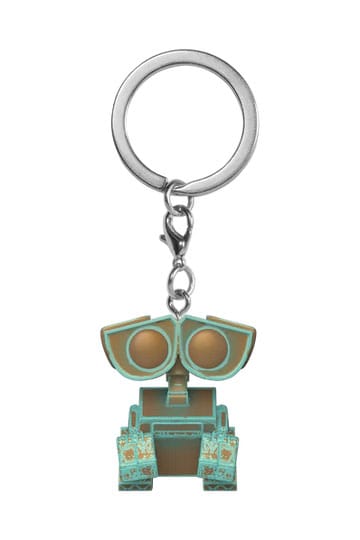 Wall-E POP! Vinyl-Schlüsselanhänger 4 cm Wall-E (Patina) Display (12)