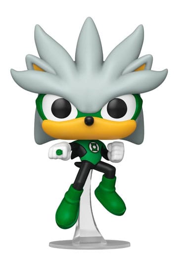 DC's Justice League i Sonic the Hedgehog POP! Filmovi Vinilne figure Srebro/GL 9 cm