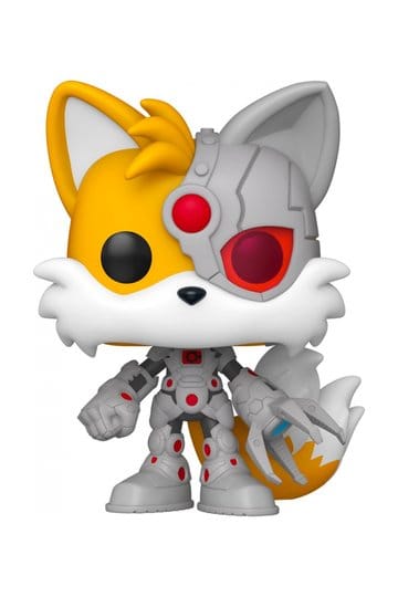 DC x Kirpi Sonic POP! Heroes Vinil Şekil Kuyrukları Cyborg olarak 9 cm