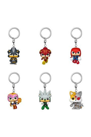 Sonic the Hedgehog POP! Vinyl Keychains 4 cm Display (12)