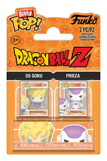Dragon Ball Bitty POP! Vinyl Figure 2-Pack Goku & Freiza 2,5 cm