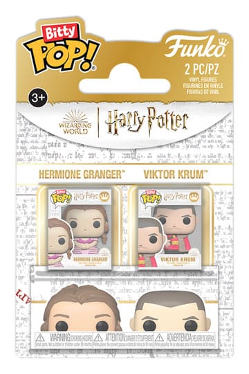 Harry Potter Bitty Pop! Vinil Şekil 2 Pack Hermione ve Krum 2,5 cm
