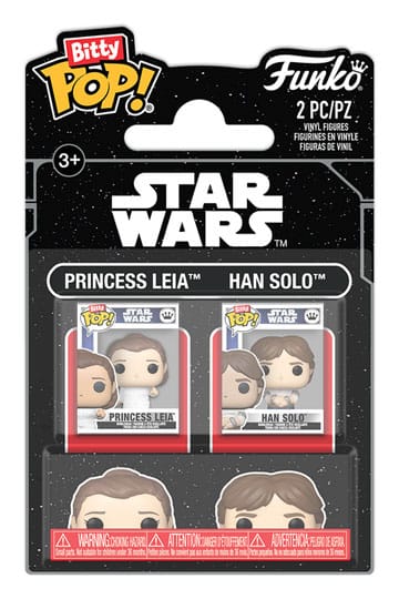 İmparatorluk Bitty Pop'u geri vuruyor! Vinil Şekil 2 Pack L & H 2,5 cm
