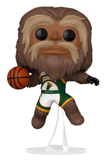 NBA Legends POP! Sports Vinyl Figur Mascots Sonics- Sasquatch 9 cm