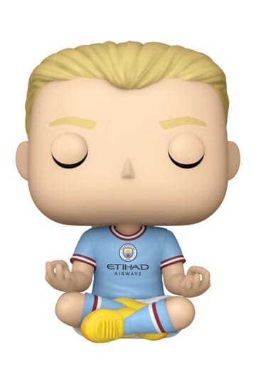 ¡EFL POP! Figura Vinilo Fútbol Manchester City - Erling Haaland 9 cm