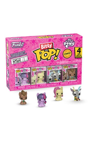 ¡Mi pequeño pony Bitty POP! Figuras Vinilo 4-Pack TwilightSparkle c/CH 2,5 cm