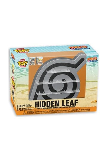 Naruto Bitty POP! Display Vinilo Figuras Hoja Oculta