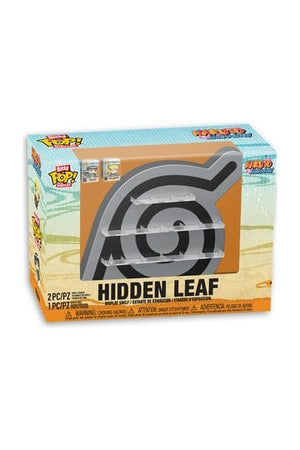 Naruto Bitty POP! Display Vinilo Figuras Hoja Oculta