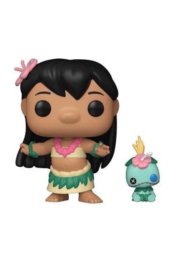 Lilo & Stitch POP! Vinylfigur Hula Lilo med Scrump 9 cm