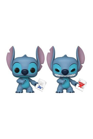 Lilo und Stitch POP! Vinyl-Figurenstich mit Stimmungstabelle mit Chase, 9 cm, Sortiment (6)