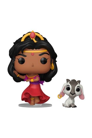 Le Bossu de Notre Dame POP! Figurine en vinyle Esmeralda & Djali 9 cm