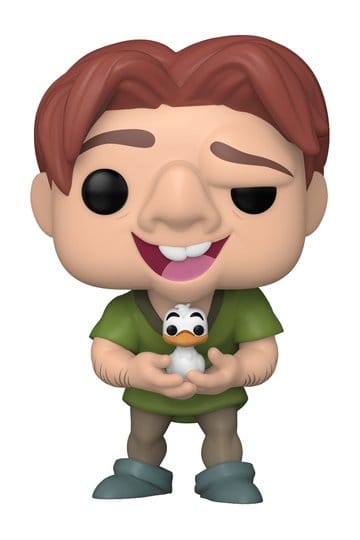 Der Glöckner von Notre Dame POP! Vinylfigur Quasimodo mit Vogel 9 cm