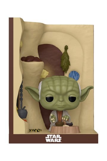 Star Wars POP! Nooks Vinylfigur Yoda's Hutt 9 cm