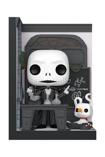 Nachtmerrie voor Kerstmis POP! Nooks Vinylfiguur Jack Skellington's Room 9 cm