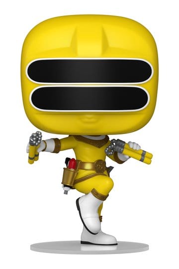 Power Rangers Zeo POP! Filmer Vinylfigurer Zeo Ranger Gul 9 cm