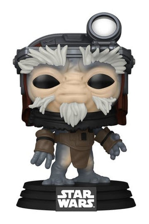 Star Wars: Mandalorian e Grogu POP! Figura in vinile Clang con set di testa 9 cm