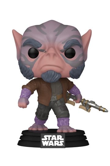 Star Wars: The Mandalorian og Grogu POP! Vinyl Bobblehead Figur Zeb Orrelios 9 cm